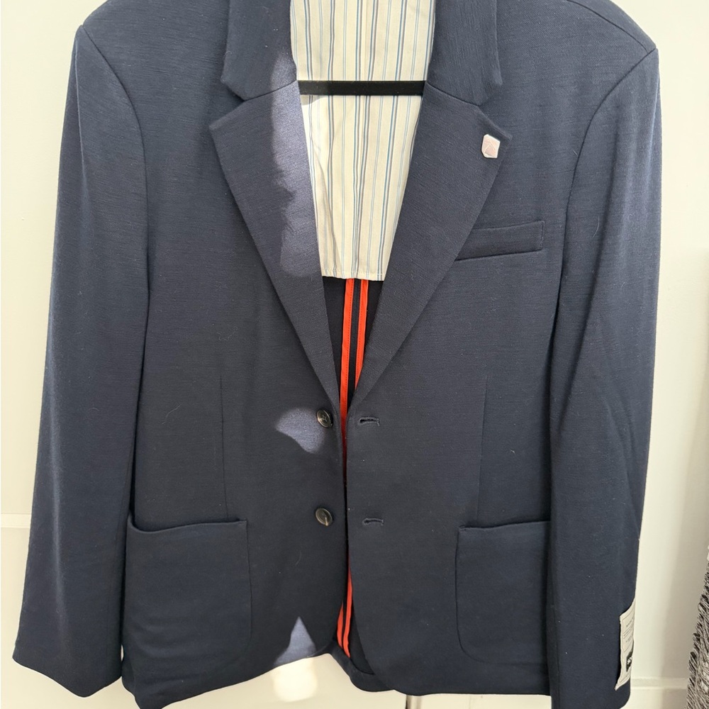 Men's - Scotch and Soda - Navy Blazer - Small